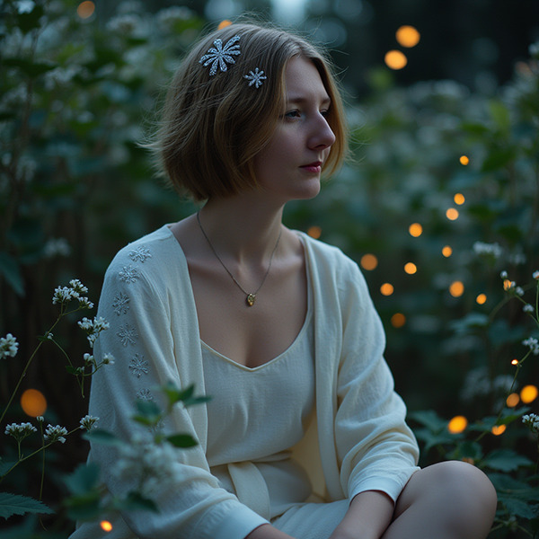 a_serene_three-quarter_portrait_of_a_young_skinny_woman_25_years_old_sitting_in_a_tranquil_moonlit__ydmryd5txktuloctzqou_3